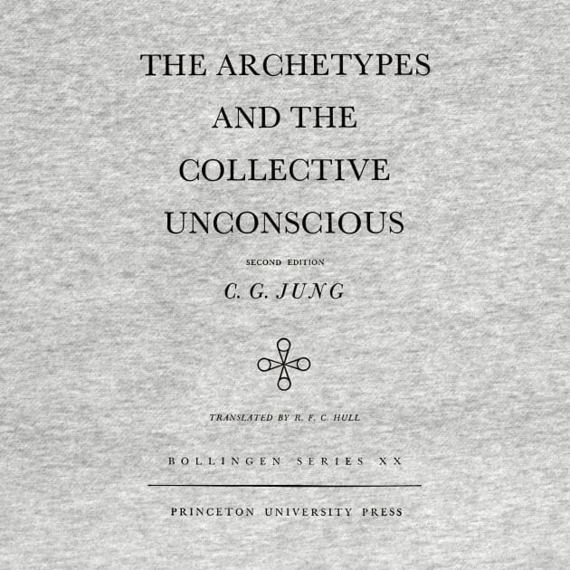 The Archetypes and the Collective Unconscious C.G. Jung Title Page by buythebook86